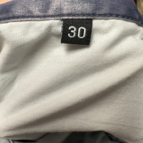 EXPRESS VTG Y2K Seven Shiny Retro Purple Silky Ruffle Pants Size 30 - Picture 3 of 4